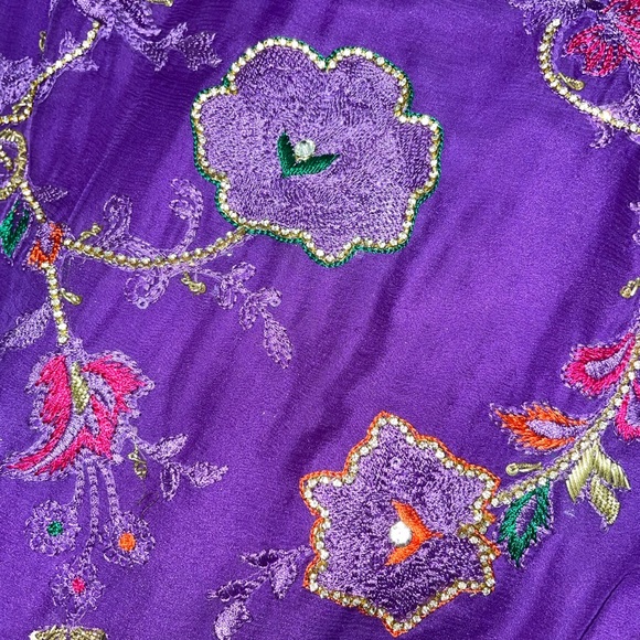 Pakistani Suit (Purple) - 3 piece - Picture 1 of 2